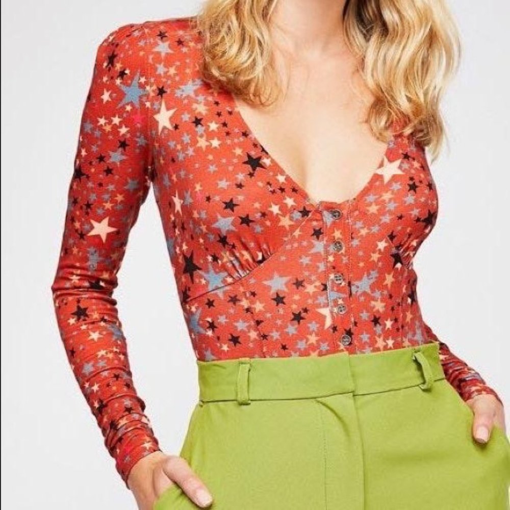 ~Free People~ long sleeve blouse